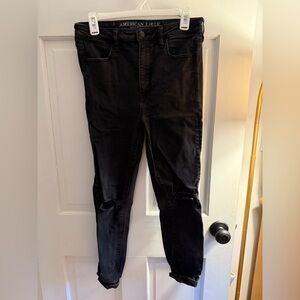 American Eagle Outfitters Women's Black Skinny Jeans